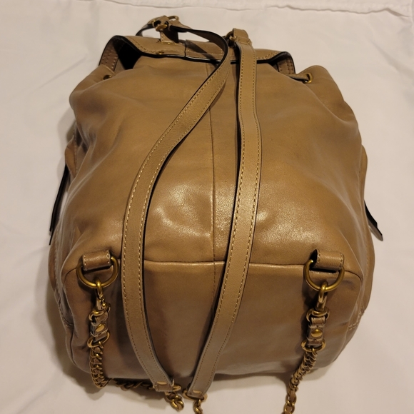 FRYE Ilana Leather Backpack BNWT - Picture 9 of 12
